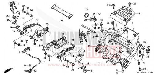 BARRE D'APPUI ST1300A4 de 2004